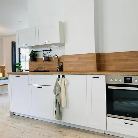 דירה Studioimodernizentrumiwlaniparkplatzidisneyplus לובן