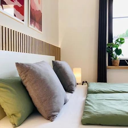 דירה Studioimodernizentrumiwlaniparkplatzidisneyplus לובן